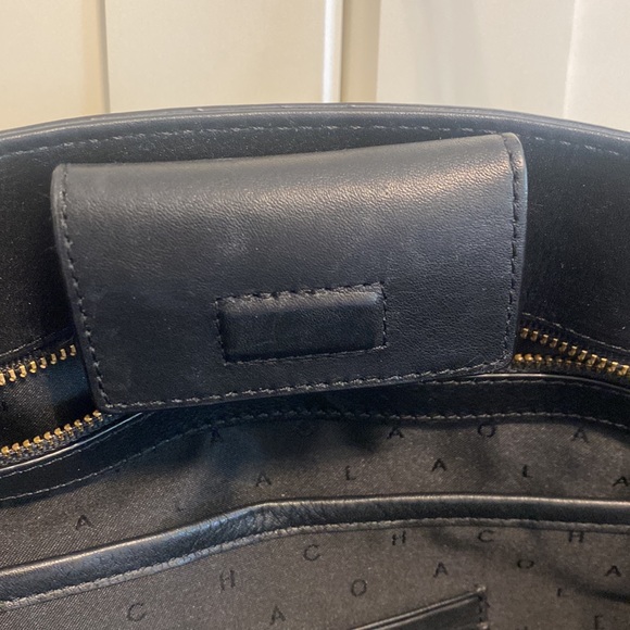 Cole Haan women’s large black leather tote NWT - Picture 9 of 14